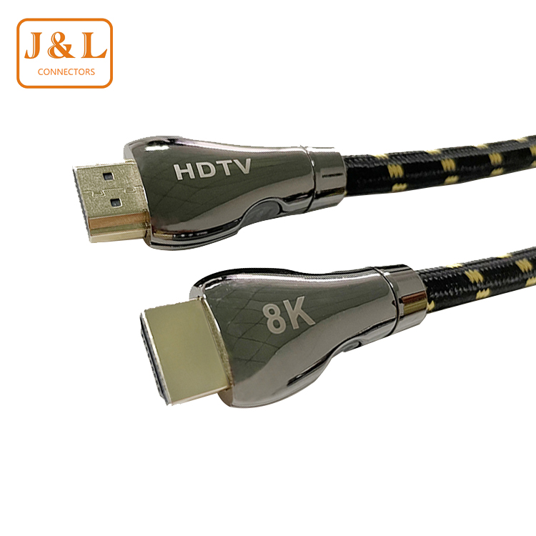 全铜2.0版hdmi高清线支持4k 锌合金HDMI数据线 电脑连接线